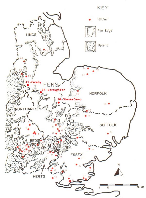 iron age hill forts in east anglia