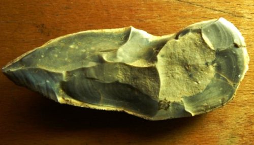 Identification of knapped flint - thermal facets