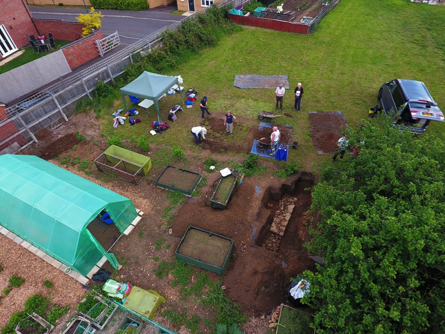 FRAG excavation May 2019