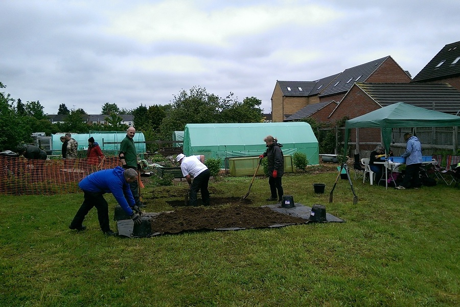 FRAG excavation - Fane Road Allotments May 2019