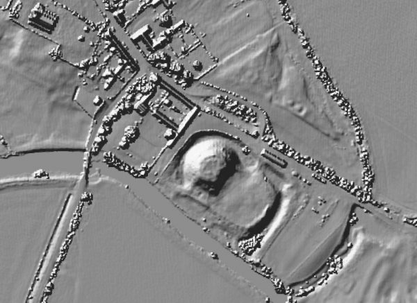 Fotheringhay Castle - LIDAR